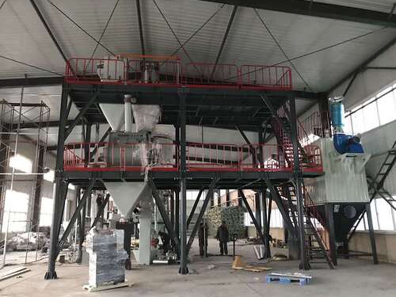 輕質(zhì)抹灰石膏砂漿生產(chǎn)線