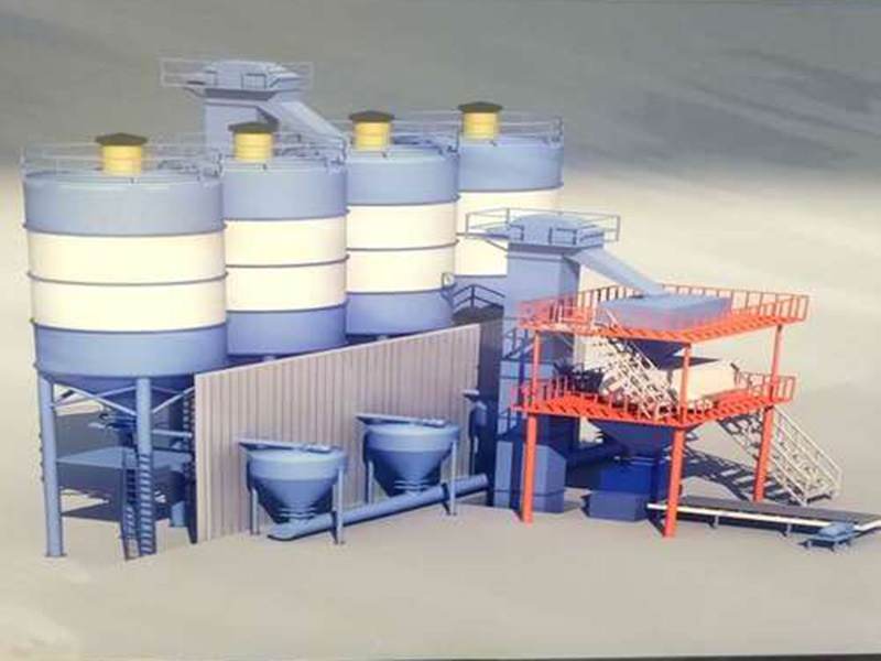 10-50萬(wàn)噸干粉砂漿生產(chǎn)線